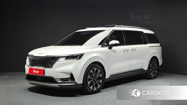 Kia Carnival 4th generation 2021 Белый из Кореи