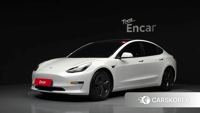 Tesla Model 3 2022 Белый из Кореи