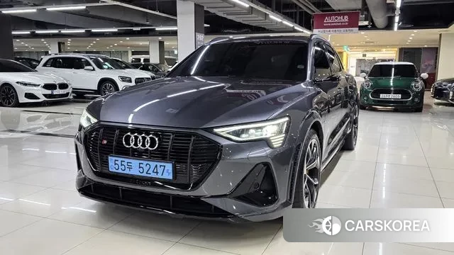 Audi e-Tron 2022 Серый из Кореи