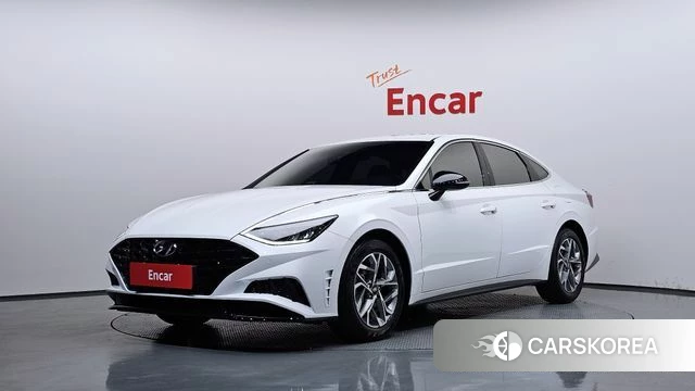 Hyundai Sonata (DN8) 2022 Белый из Кореи
