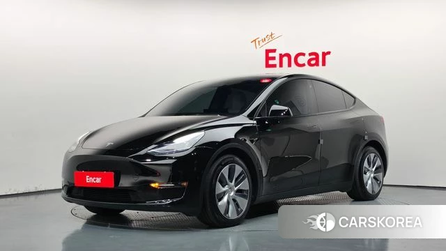 Tesla Model Y 2021 Черный из Кореи