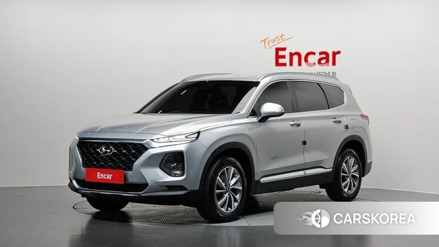 Hyundai Santa Fe TM 2019 Серебряный из Кореи