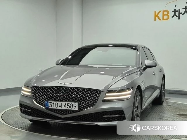 Genesis G80 (RG3) 2022 Серебристо-серый из Кореи