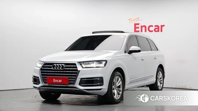Audi Q7 (4M) 2019 Белый из Кореи