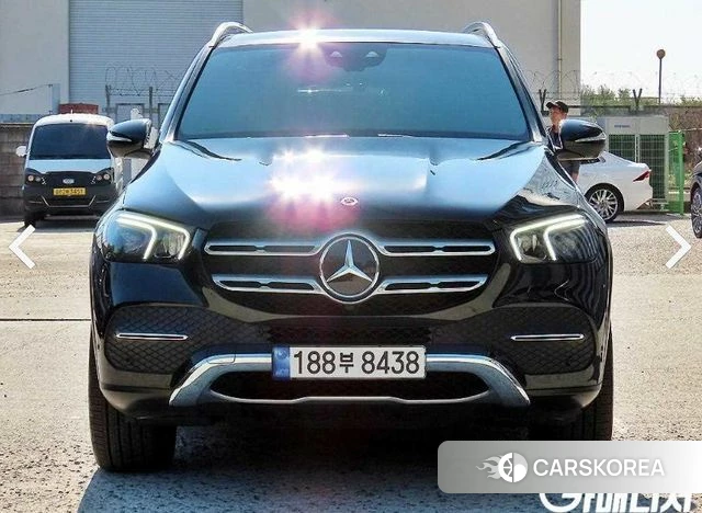 Mercedes-Benz GLE-Class W167 2022 Темно-зеленый из Кореи, фото 2