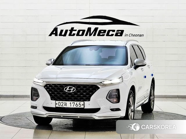 Hyundai Santa Fe TM 2018 Белый из Кореи
