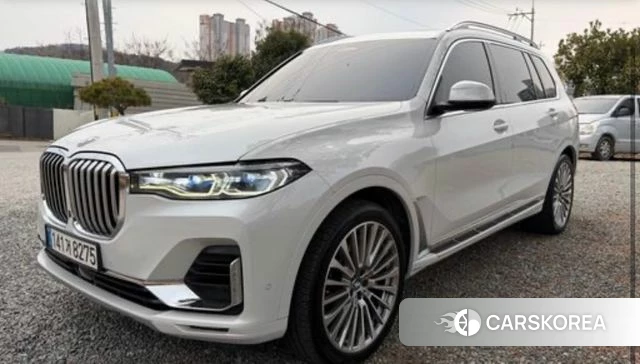 BMW X7 (G07) 2020 Белый из Кореи