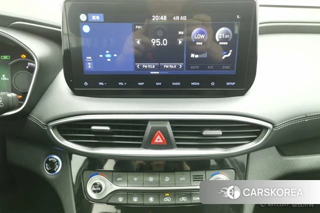 Hyundai Santa Fe 2021 Темно-серый из Китая