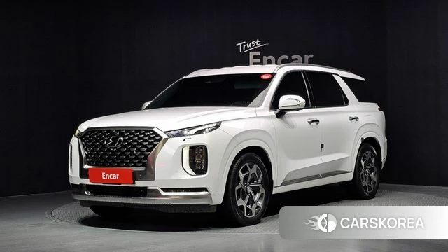 Hyundai Palisade 2021 Белый из Кореи