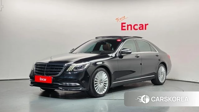 Mercedes-Benz S-Class W222 2020 Черный из Кореи