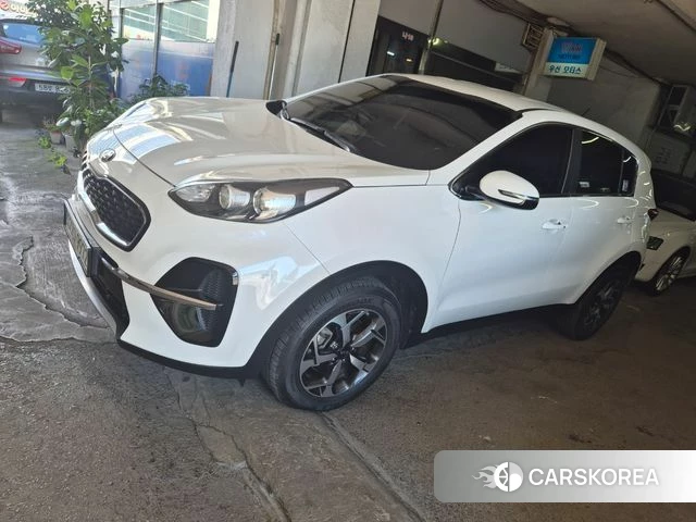 Kia Sportage The Bold 2021 Белый из Кореи
