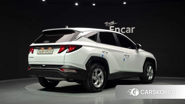 Hyundai Tucson (NX4) 2021 Белый из Кореи