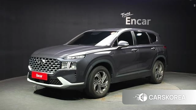 Hyundai The New Santa Fe 2021 Серый из Кореи