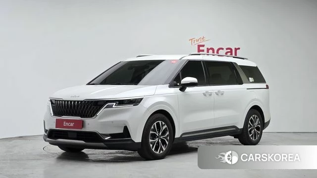 Kia Carnival 4th generation 2023 Белый из Кореи