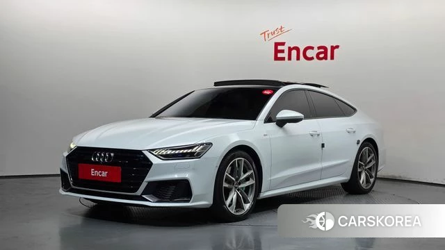 Audi A7 (4K) 2020 Белый из Кореи