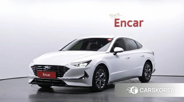 Hyundai Sonata (DN8) 2021 Белый из Кореи