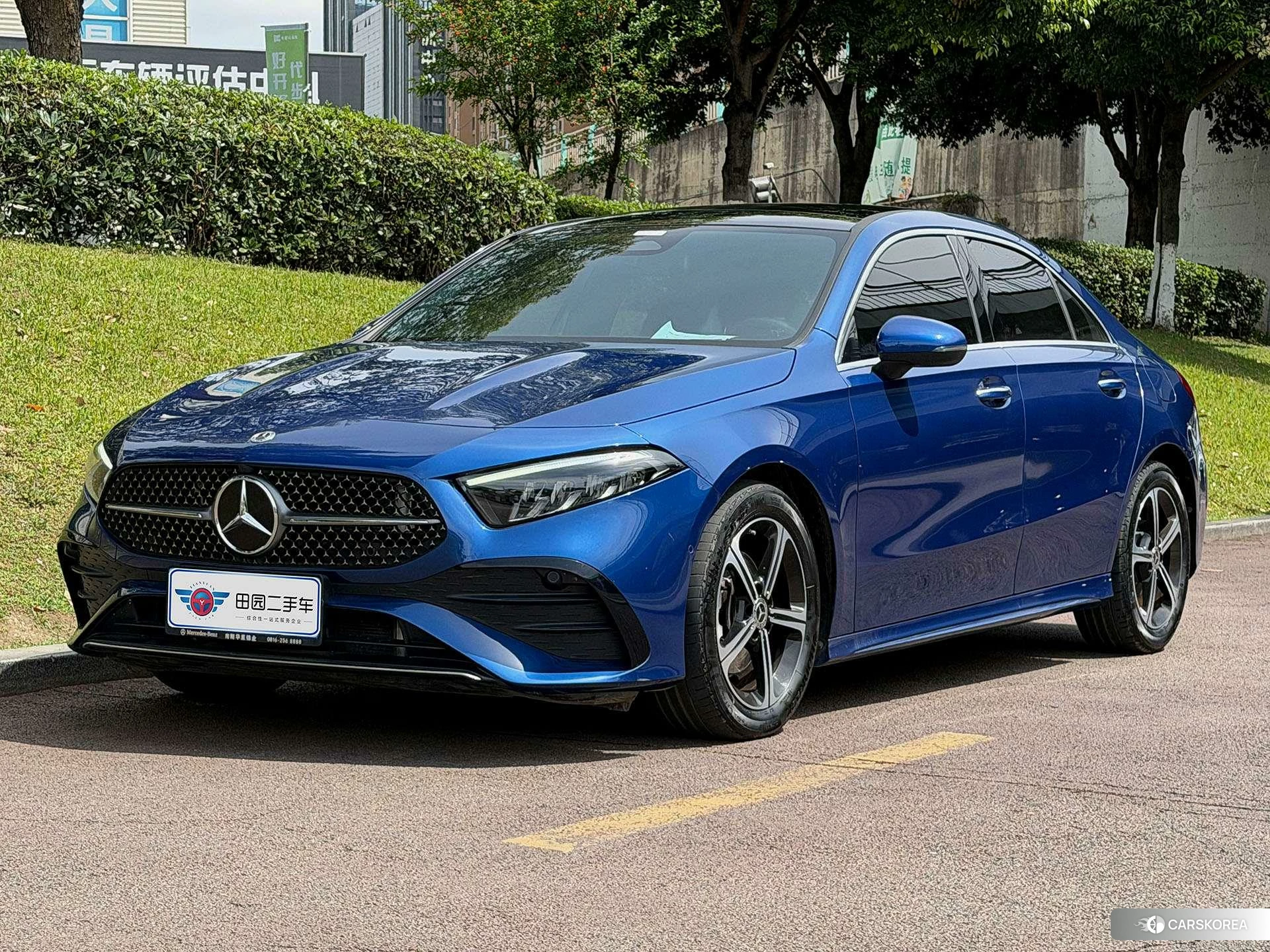 Mercedes-Benz A-Class 2022 Синий из Китая