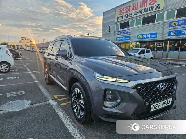 Hyundai Santa Fe TM 2018 Серый из Кореи