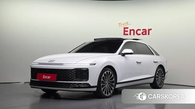 Hyundai Grandeur Hybrid (GN7) 2024 Белый из Кореи