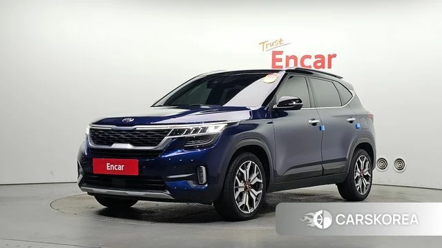 Kia Seltos 2019 Синий из Кореи