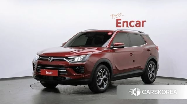 Ssangyong Beautiful Korando 2020 Красный из Кореи