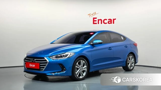 Hyundai Avante AD 2018 Синий из Кореи