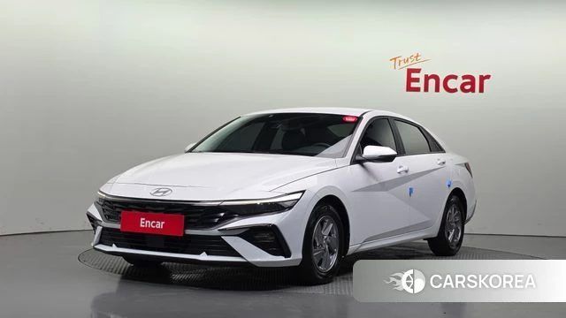 Hyundai The New Avante (CN7) 2023 Белый из Кореи