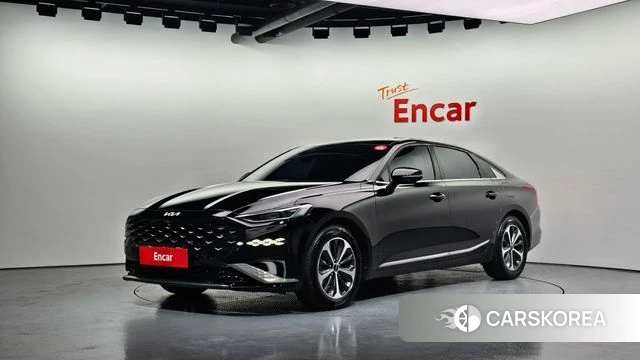 Kia K8 Hybrid 2022 Черный из Кореи