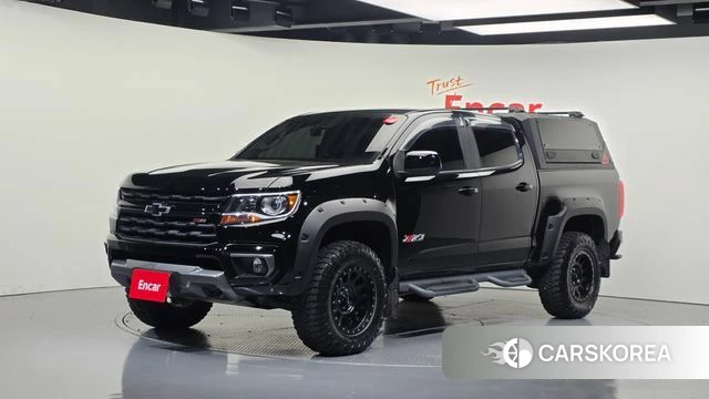 Chevrolet (GM Daewoo) Real New Colorado 2022 Черный из Кореи
