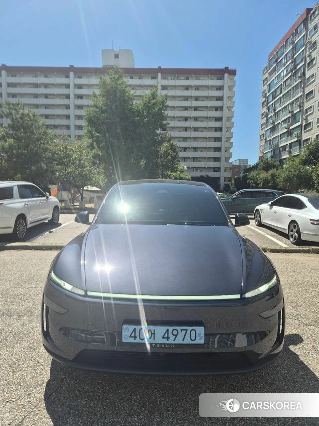 Tesla Model Y 2026 Серый из Кореи