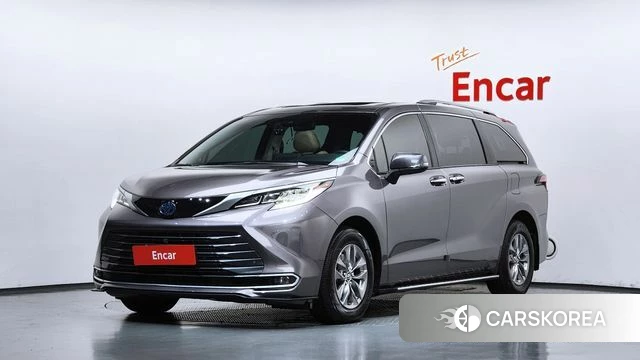 Toyota Sienna 4th Generation 2023 Серый из Кореи