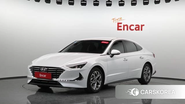 Hyundai Sonata (DN8) 2019 Белый из Кореи