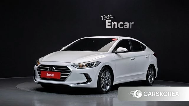 Hyundai Avante AD 2018 Белый из Кореи