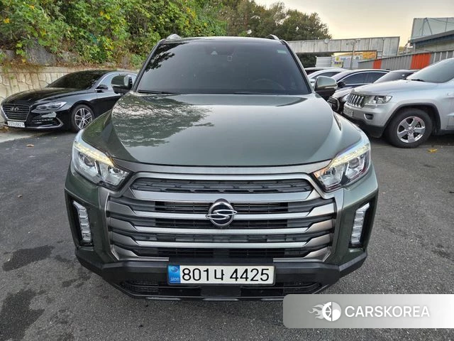 Ssangyong The New Rexton Sport 2021 Светло-зеленый из Кореи