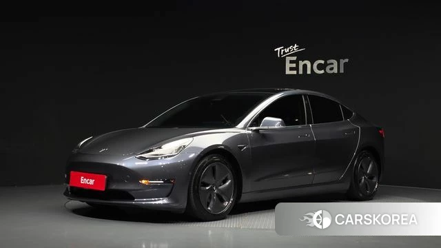 Tesla Model 3 2020 Серый из Кореи