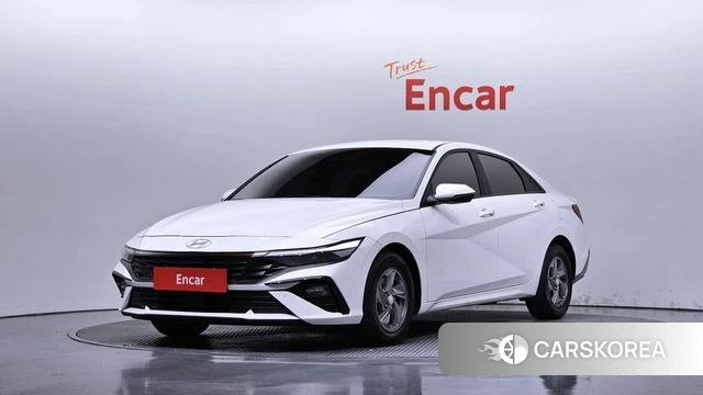 Hyundai The New Avante (CN7) 2023 Белый из Кореи