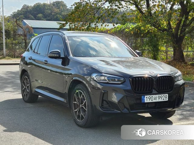BMW X3 (G01) 2024 Черный из Кореи