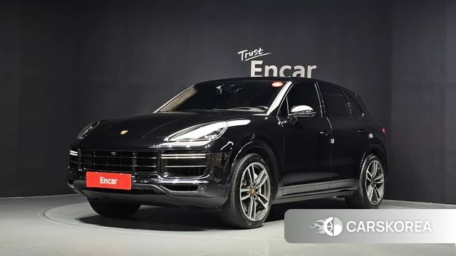 Porsche Cayenne (PO536) 2020 Черный из Кореи