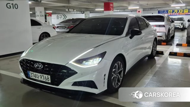 Hyundai Sonata (DN8) 2022 Белый из Кореи