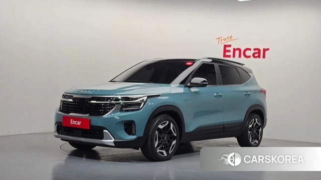 Kia The New Seltos 2023 Небесно-голубой из Кореи