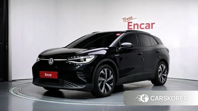 Volkswagen ID.4 2023 Черный из Кореи