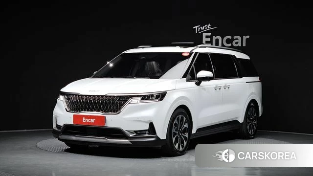Kia Carnival 4th generation 2023 Белый из Кореи