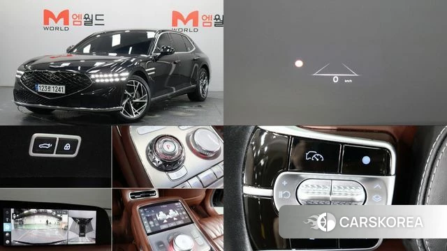Genesis G90 (RS4) 2022 Черный из Кореи