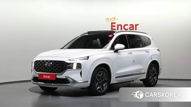Hyundai The New Santa Fe 2021 Белый из Кореи