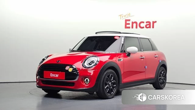 Mini Cooper 2020 Красный из Кореи