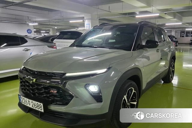 Chevrolet (GM Daewoo) The New Trail Blazer 2024 Светло-зеленый из Кореи