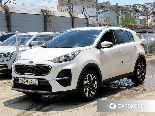 Kia Sportage The Bold 2018 Белый из Кореи
