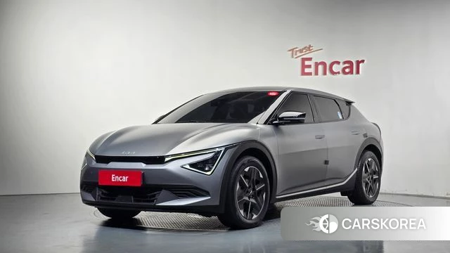 Kia The New EV6 2024 Серебристо-серый из Кореи
