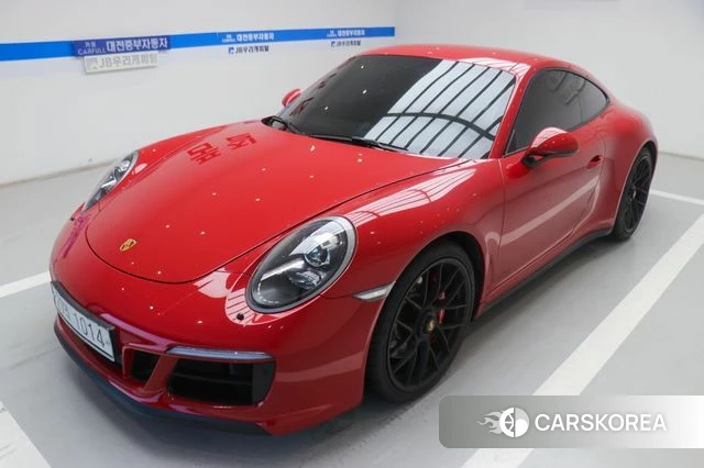 Porsche 911 2018 Красный из Кореи