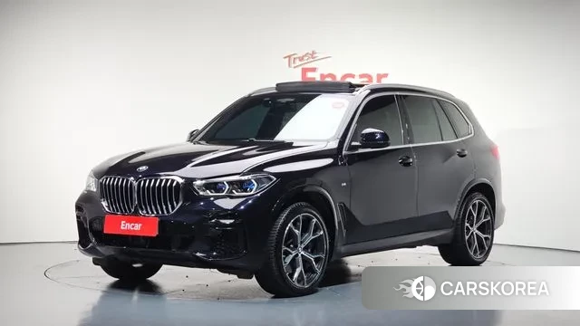 BMW X5 (G05) 2022 Черный из Кореи